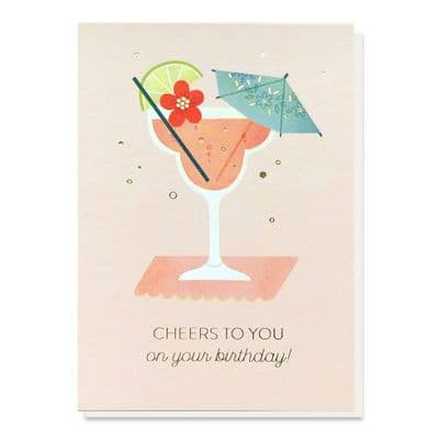 Stormy Knight | Cheers to You Birthday Card