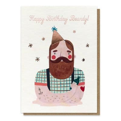 Stormy Knight | Happy Birthday Beardy Card