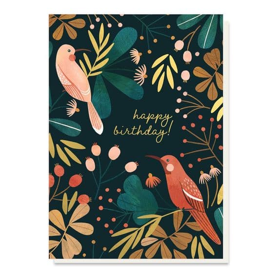 Stormy Knight Cards | Happy Birthday Birds Card | Birthday Cards