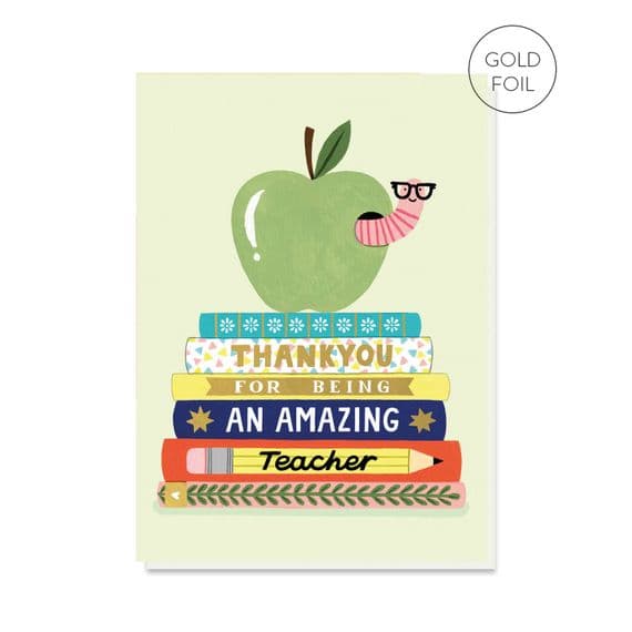 Stormy Knight Cards | Thank You Amazing Teacher Card | Teacher Thank You Cards