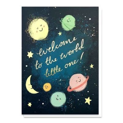 Stormy Knight | Welcome Little One Card