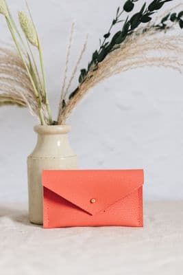 Studio Lowen | Rose Leather Card Purse