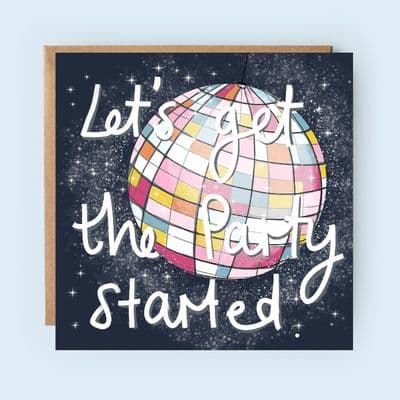 Susanna Banks | Get the Party Started Card