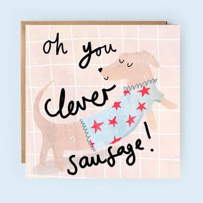 Susanna Banks | On You Clever Sausage Card