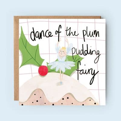 Susanna Banks | Plum Pudding Fairy Card