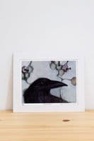 Sylvia Parkinson Brown Artist | Beekeeper Limited Edition Raven and Bees Print | Irish Art