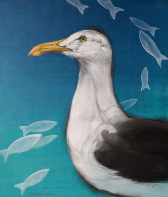 Sylvia Parkinson Brown | Beach Bandit Original