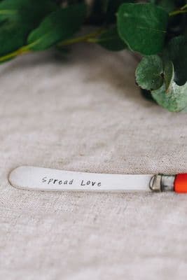 Tessa Curry | Spread Love Butter Knife
