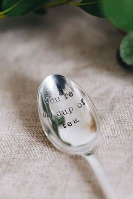 Tessa Curry | You're My Cup of Tea Teaspoon