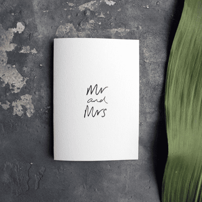 Text From a Friend | Mr and Mrs Card