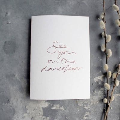 Text from a Friend | See You on the Dancefloor Card