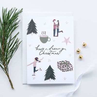 The Hidden Pearl Studio | Dreamy Christmas Card