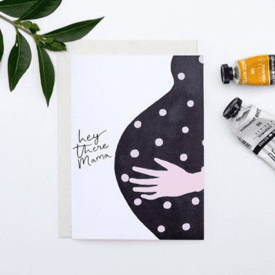 The Hidden Pearl Studio | Hey There Mama Card