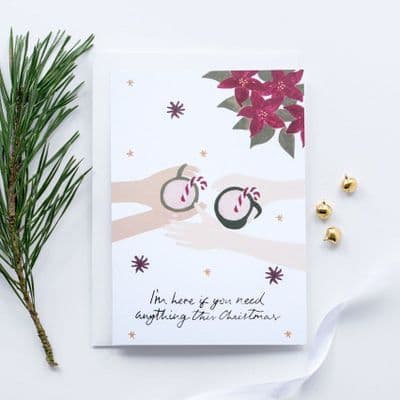 The Hidden Pearl Studio | I'm Here Christmas Card
