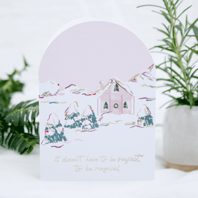 The Hidden Pearl Studio | Magical Christmas Card