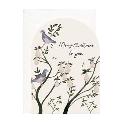 The Hidden Pearl Studio | Merry Christmas to You Card