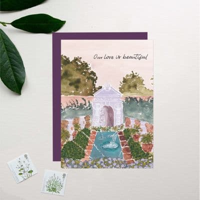 The Hidden Pearl Studio | Our Love is Beautiful Card