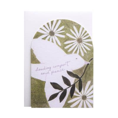 The Hidden Pearl Studio | Sending Comfort and Peace Card