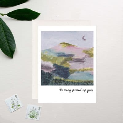 The Hidden Pearl Studio | So Very Proud of You Card