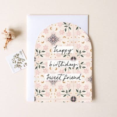 The Hidden Pearl Studio | Sweet Friend Birthday Card