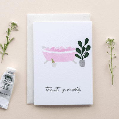 The Hidden Pearl Studio | Treat Yourself Card