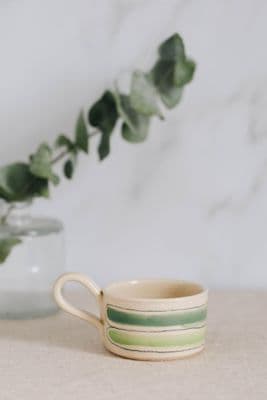 Thomas Powell Ceramic Coffee Cup | Green