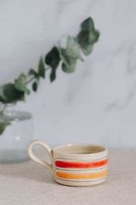 Thomas Powell Ceramic Coffee Cup | Red