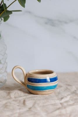 Thomas Powell Ceramic Espresso Cup | Blue