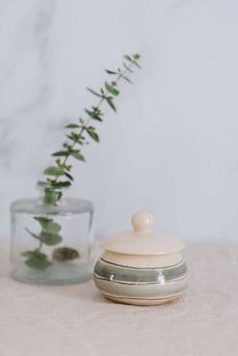 Thomas Powell Ceramic Lidded Pot | Grey