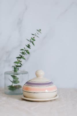 Thomas Powell | Lilac Butter Dish