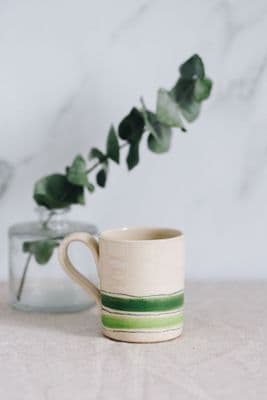 Thomas Powell Straight Ceramic Mug | Green