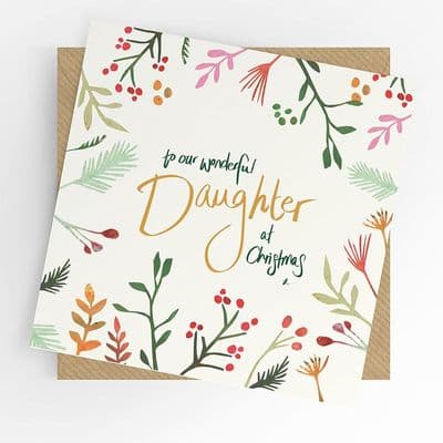 Under the Willow Tree | Daughter Leaves Christmas Card