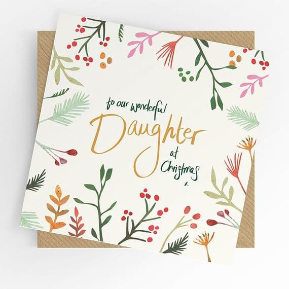 Under the Willow Tree Cards | Daughter Christmas Card | Daughter Christmas Cards
