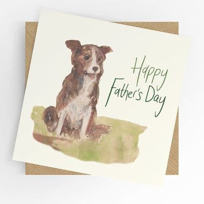 Under the Willow Tree | Dog Father's Day Card