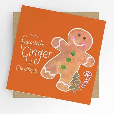 Under the Willow Tree | Favourite Ginger Christmas Card