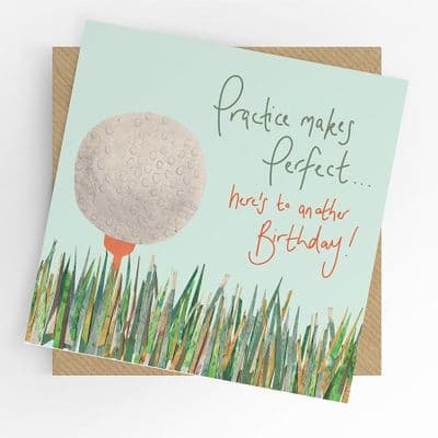 Under the Willow Tree | Golf Birthday Card