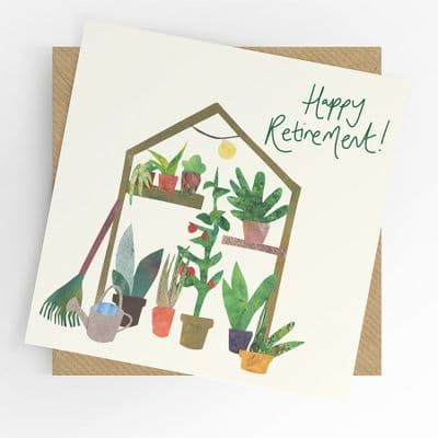 Under the Willow Tree | Happy Retirement Greenhouse Card