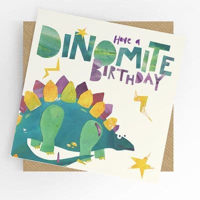Under the Willow Tree | Have a Dinomite Birthday Card