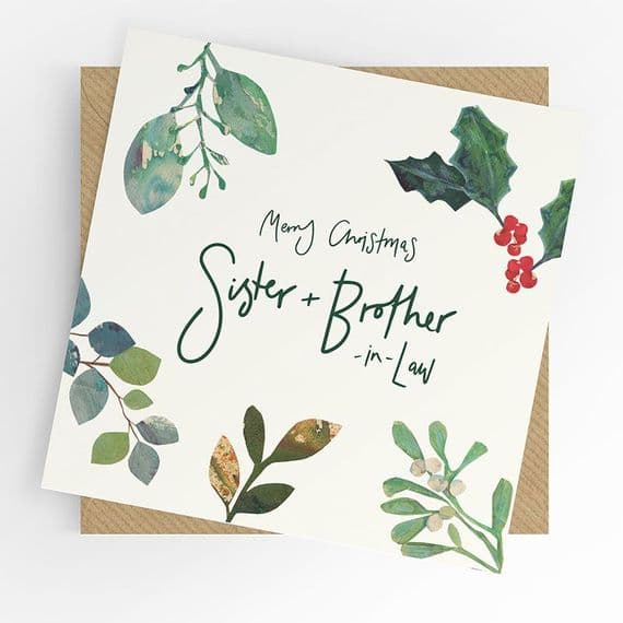 Under the Willow Tree Cards | Sister & Brother-in-Law Christmas Card | Sister Brother-in-Law Christmas Cards