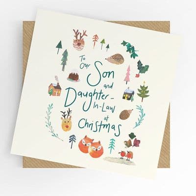 Under the Willow Tree | Son and Daughter-in-Law Christmas Card