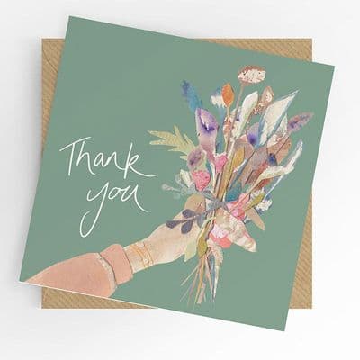 Under the Willow Tree | Thank You Flowers Card
