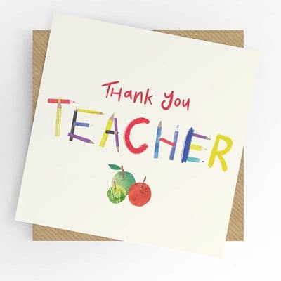 Under the Willow Tree | Thank You Teacher Card