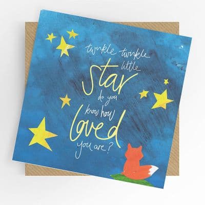 Under the Willow Tree | Twinkle Twinkle Little Star Card