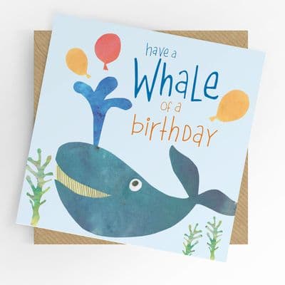 Under the Willow Tree | Whale of a Birthday Card