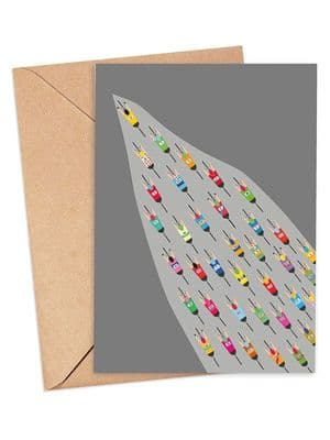 WallChart Art Co | Roadies Cycling Card