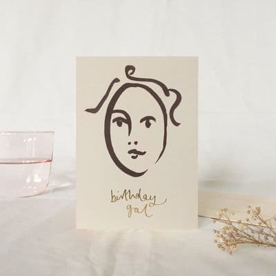 Wanderlust Paper Co | Birthday Gal Card