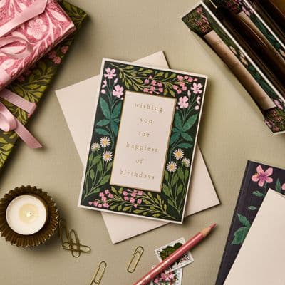 Wanderlust Paper Co | Happiest of Birthdays Card