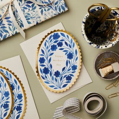 Wanderlust Paper Co | Happy Mother's Day Oval Card