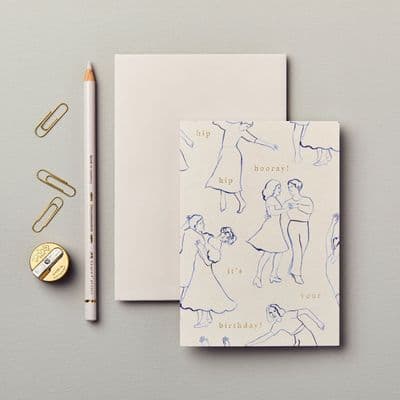 Wanderlust Paper Co | Hip Hip Hooray Birthday Card