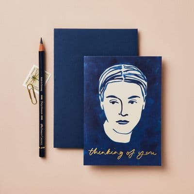 Wanderlust Paper Co | Thinking of You Portrait Card
